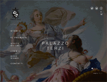 Tablet Screenshot of palazzothiene.it